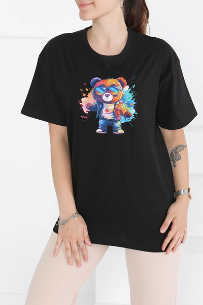 Baskılı Kısa Kollu T-Shirt - 27349