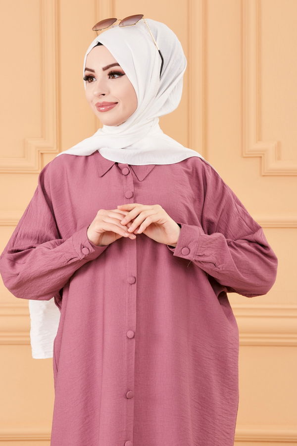 Düz Orta Kadın Pembe SALAS KAP - 20365 PEMBE