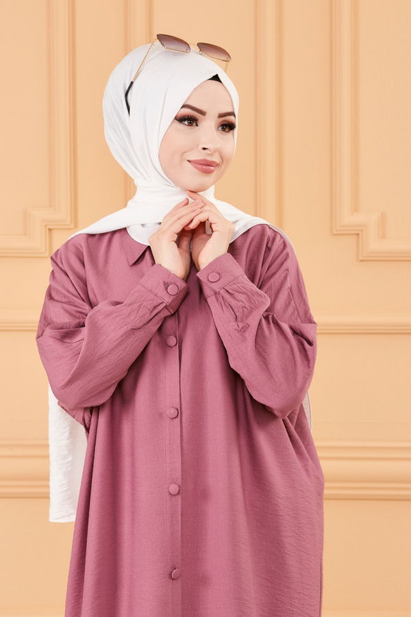 Düz Orta Kadın Pembe SALAS KAP - 20365 PEMBE