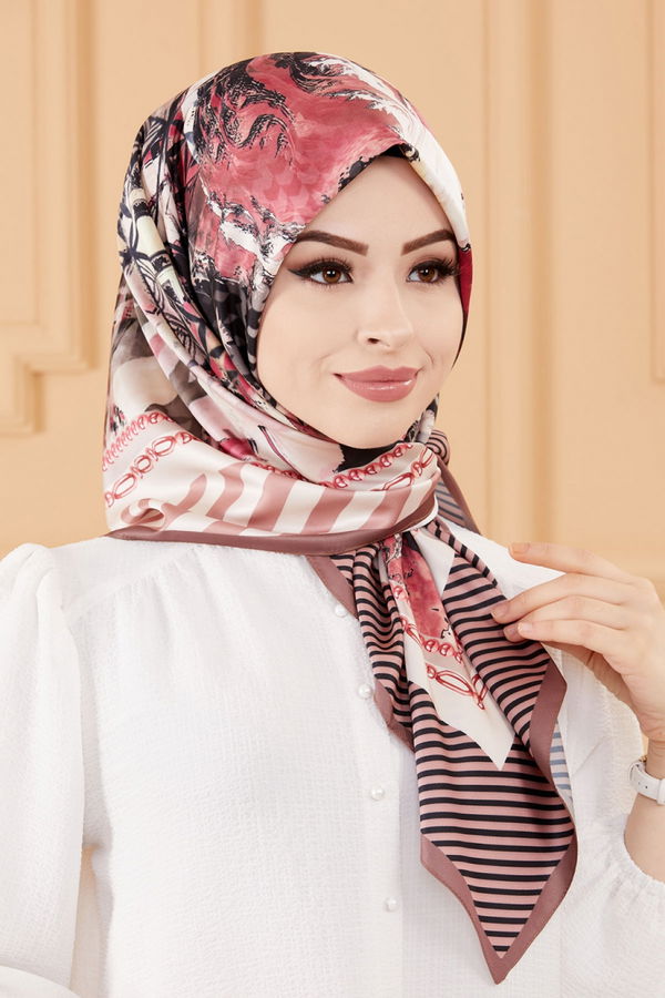 Düz Orta Kadın Pembe SAL - 20615 PEMBE