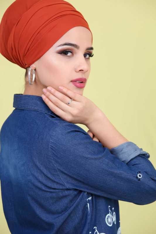 Düz Orta Kadın Mavi Bisiklet Baskılı Kot Tunik Kot Rengi - 02 6829 - 6829 MAVİ
