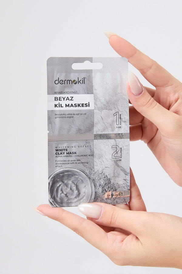 çok Renkli Dermokil Beyazlatıcı Etkili Kil Maskesi 7,5*2 ML  - 23590 ÇOK RENKLİ