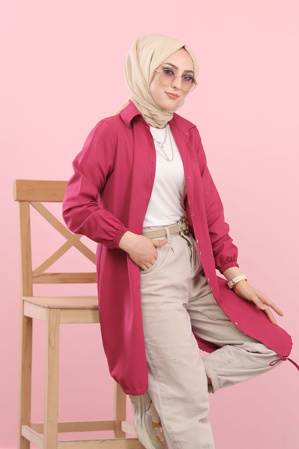 TUNIK Fuşya - 8359