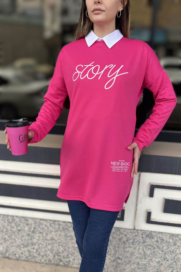 Tunik Fuşya - 11414 FUŞYA