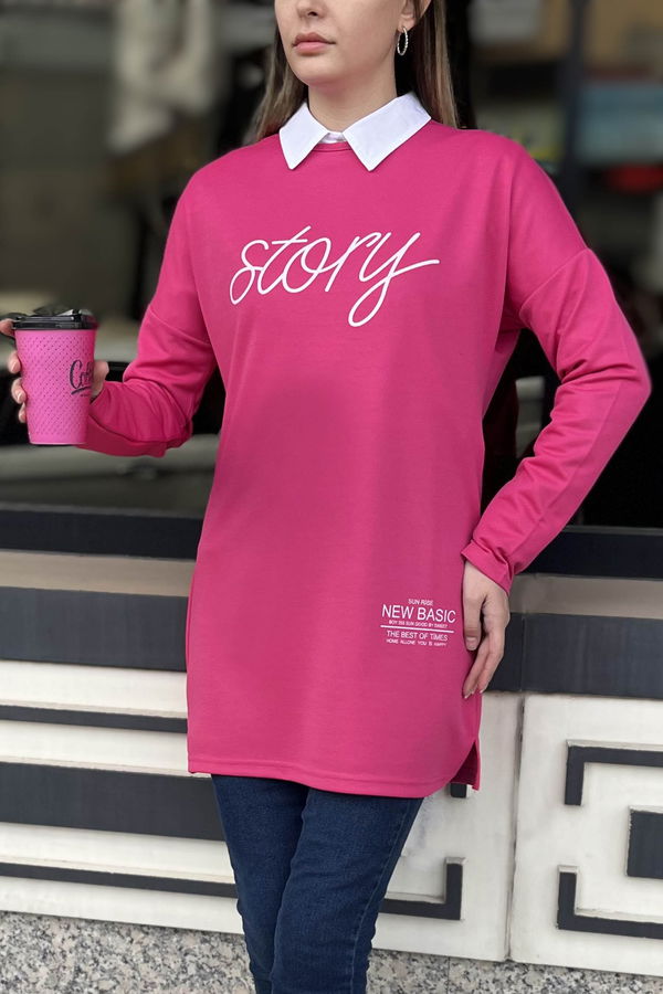Tunik Fuşya - 11414 FUŞYA