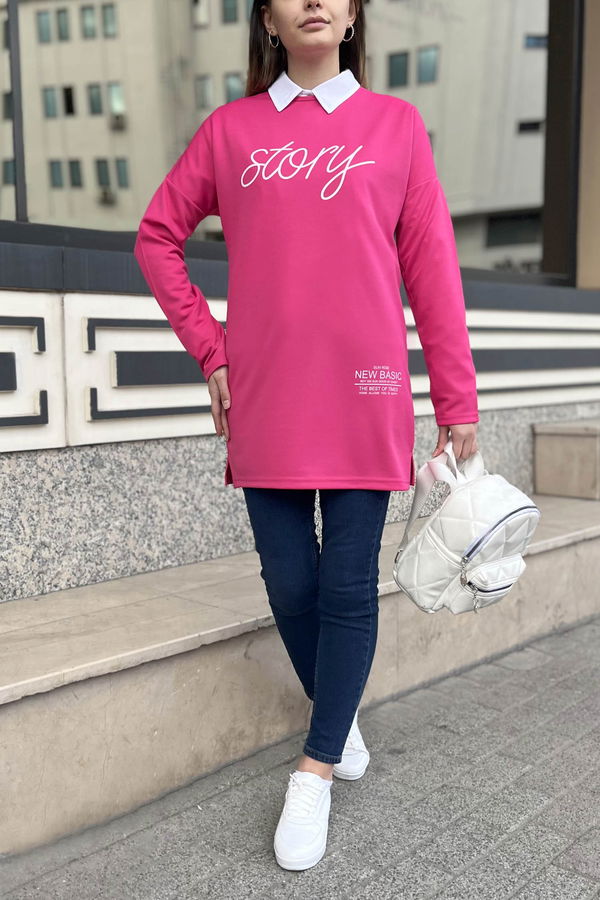 Tunik Fuşya - 11414 FUŞYA