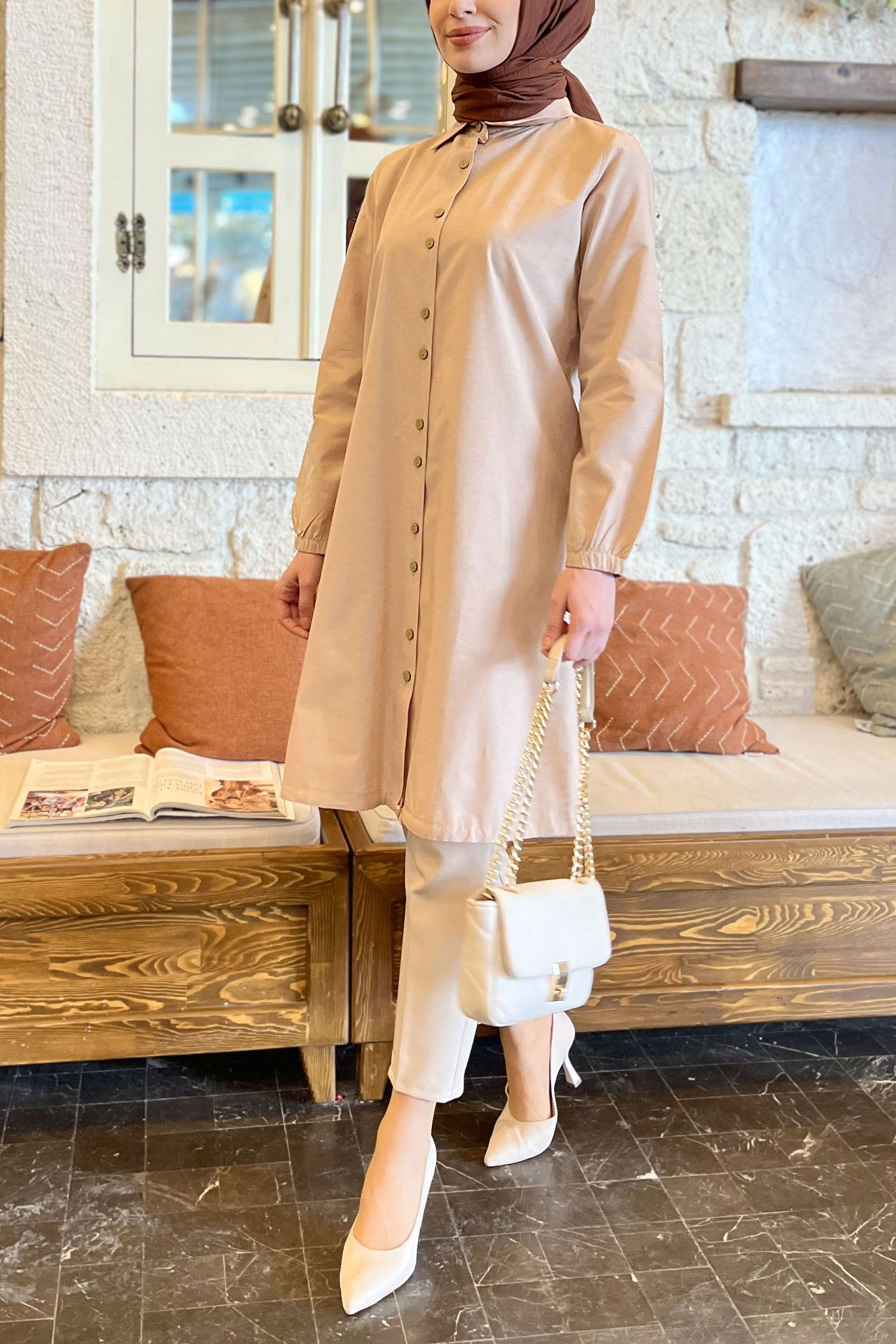 Tunik Bej - 11420