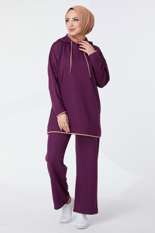 Tunik Pantolon Mor - 11307 MOR