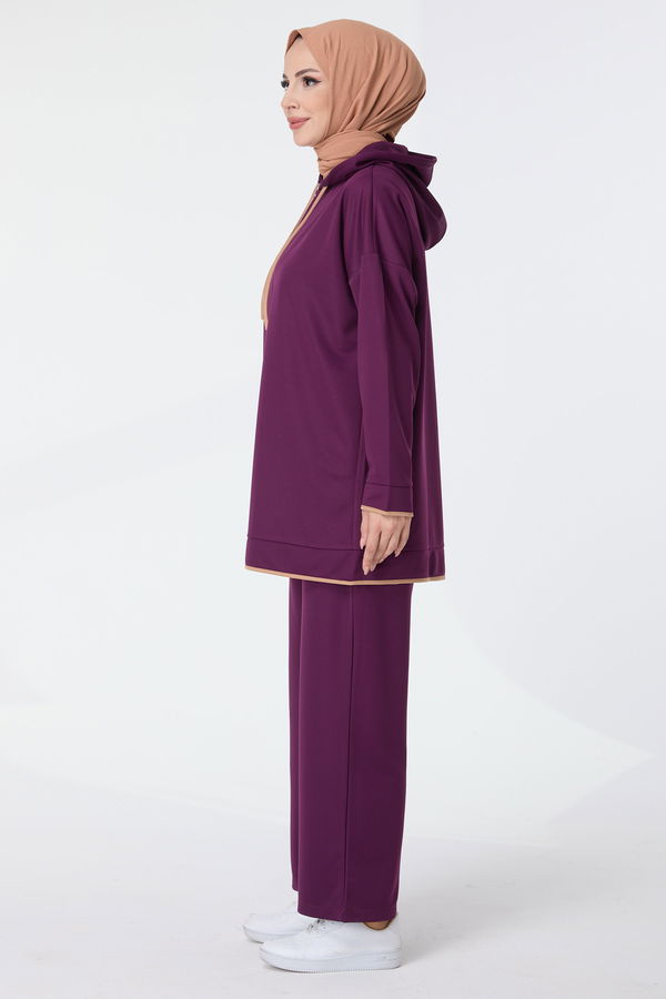 Tunik Pantolon Mor - 11307 MOR