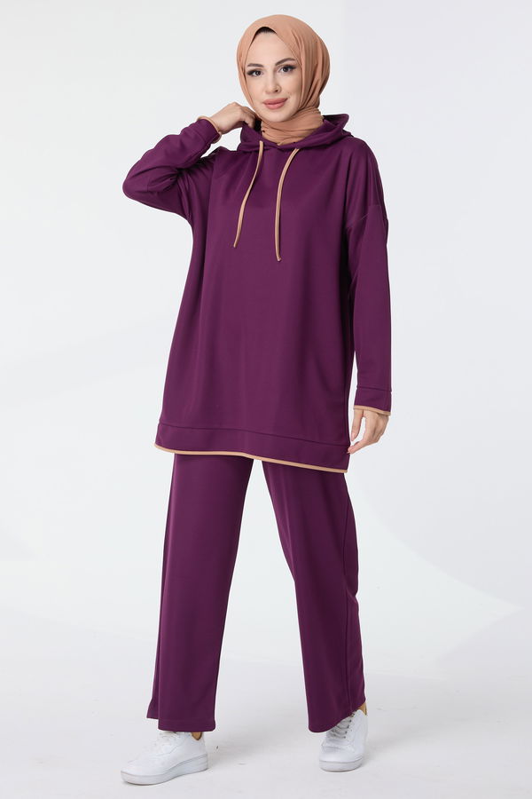 Tunik Pantolon Mor - 11307 MOR