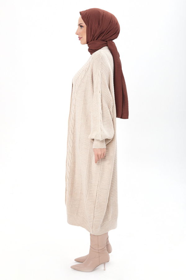 Triko Hırka Bej - 23593 BEJ