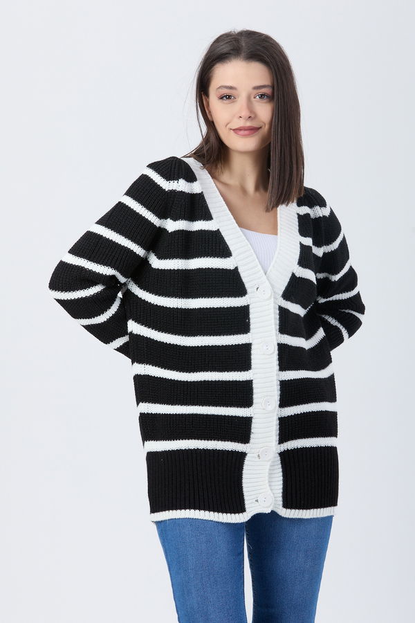 Triko Hırka Beyaz - 23769 BEYAZ