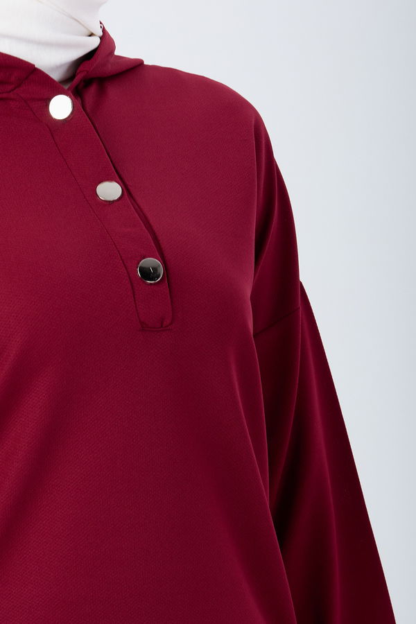 Tunik Pantolon Bordo - 13078