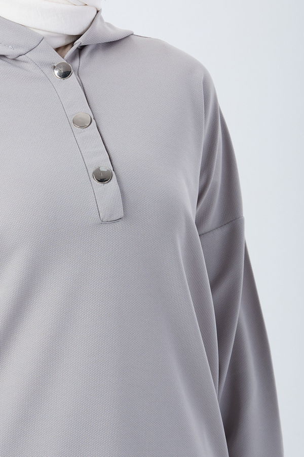 Tunik Pantolon Gri - 13078 GRİ