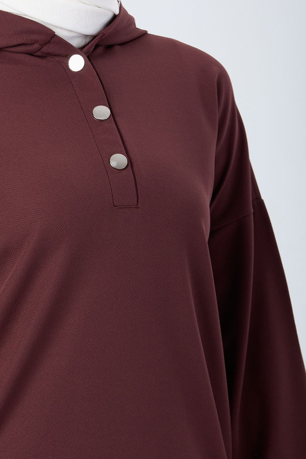 Tunik Pantolon Kahverengi - 13078 KAHVERENGİ