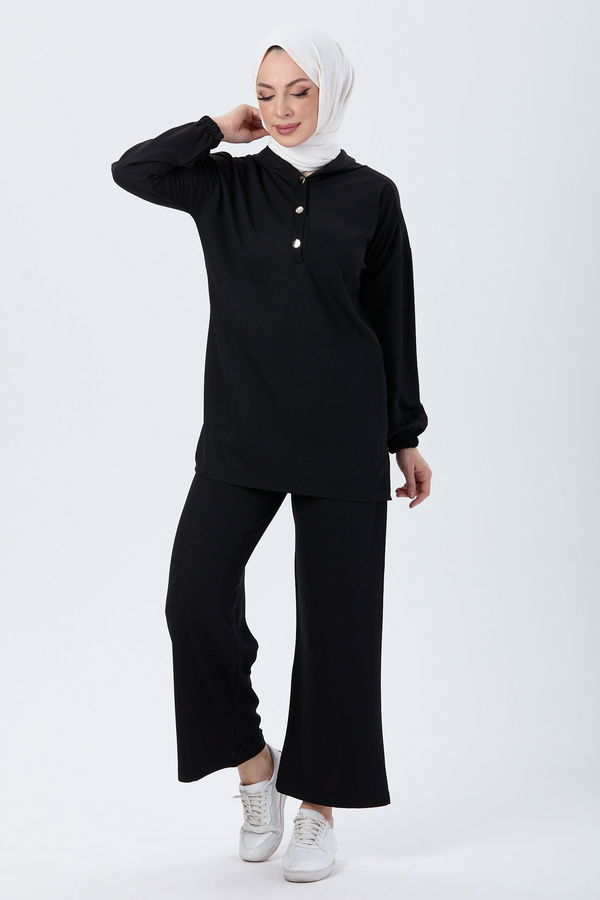 Tunik Pantolon Siyah - 13078 SİYAH