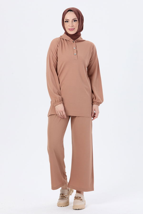 Tunik Pantolon Vizon - 13078 VİZON