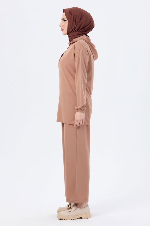 Tunik Pantolon Vizon - 13078 VİZON