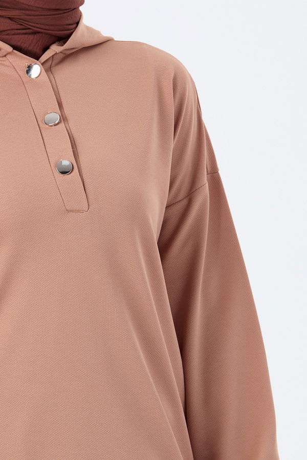 Tunik Pantolon Vizon - 13078 VİZON