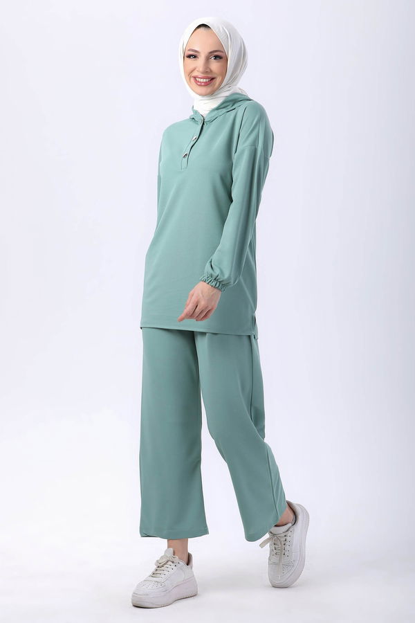 Tunik Pantolon Yeşil - 13078 YEŞİL