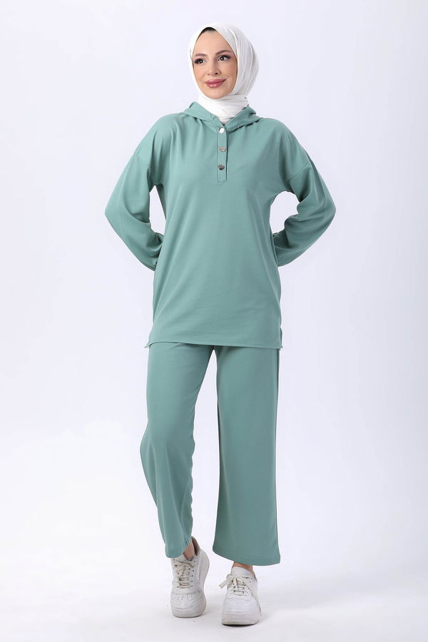 Tunik Pantolon Yeşil - 13078 YEŞİL