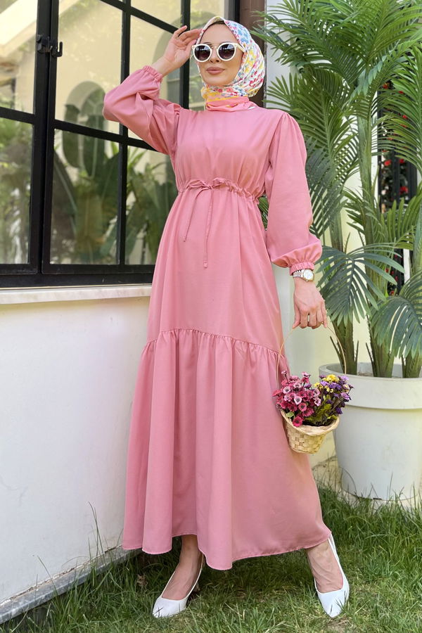 Elbise Pembe - 11584