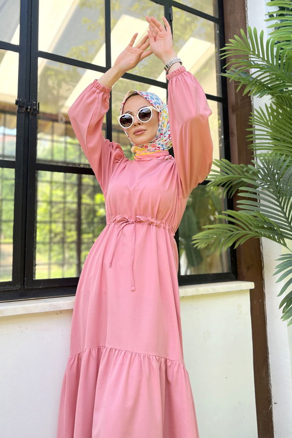 Elbise Pembe - 11584
