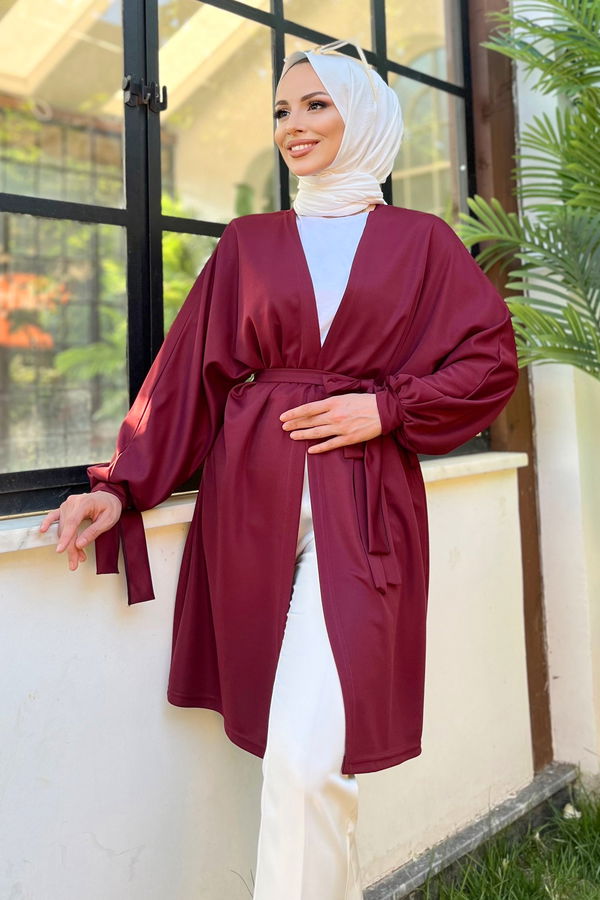 Hırka Bordo - 11624