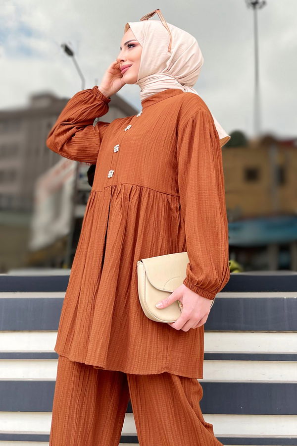 Tunik+Pantolon Turuncu - 11629