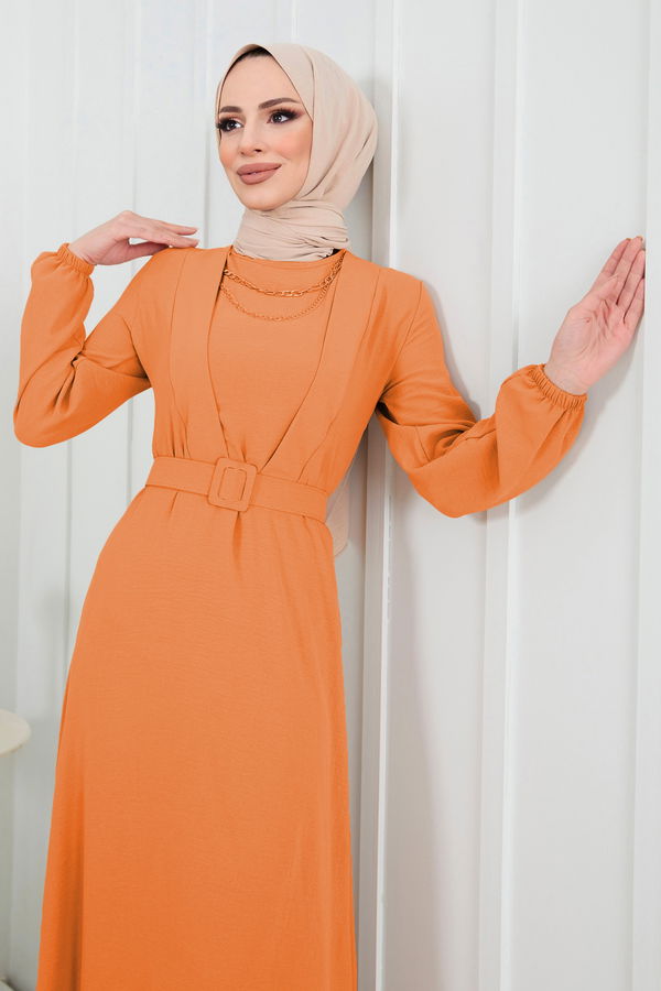 Elbise Turuncu - 11631
