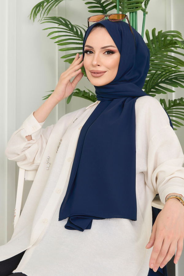 Cesika Şal Lacivert - 11653