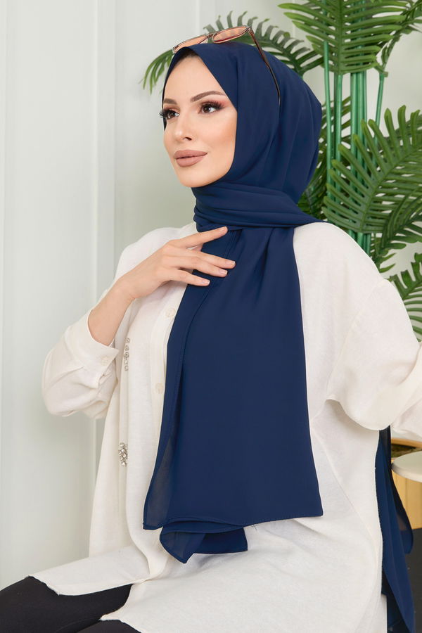 Cesika Şal Lacivert - 11653