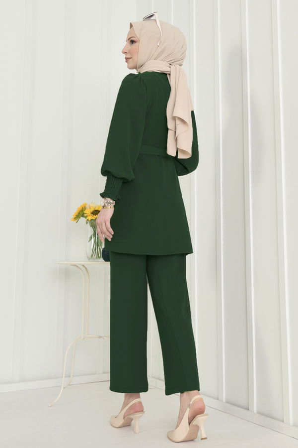 Tunik+Pantolon Yeşil - 13019