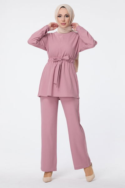 Tunik Pantolon Pembe - 13058