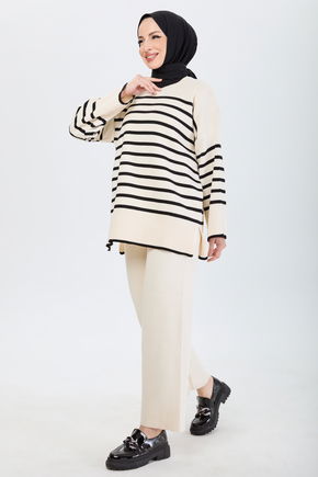 Tunik Pantolon Bej - 21125