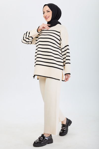Tunik Pantolon Bej - 21125