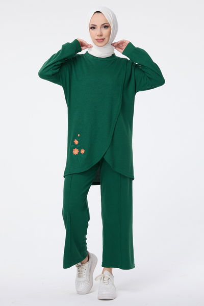 Tunik Pantolon Yeşil - 23696