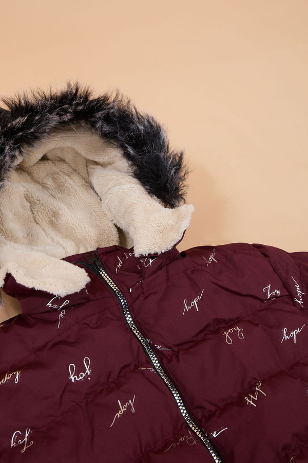 Kız Çocuk Bordo Mont - 23900