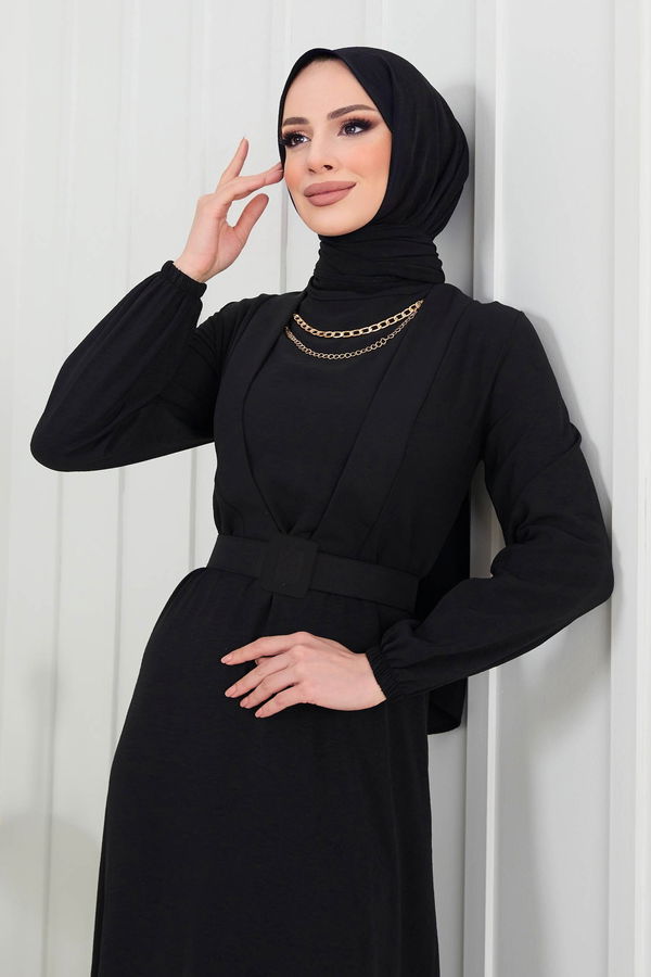 Elbise Siyah - 11631