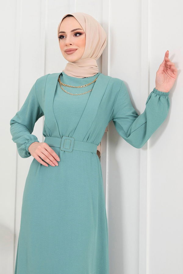 Elbise Yeşil - 11631