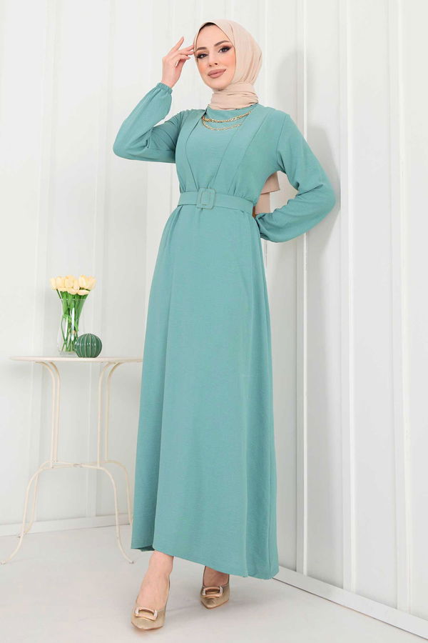 Elbise Yeşil - 11631