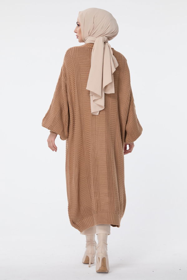 Triko Hırka Taba - 23593 TABA