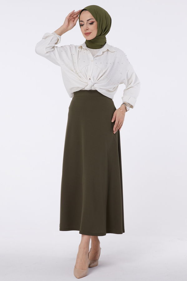 Etek Haki - 23643 HAKİ