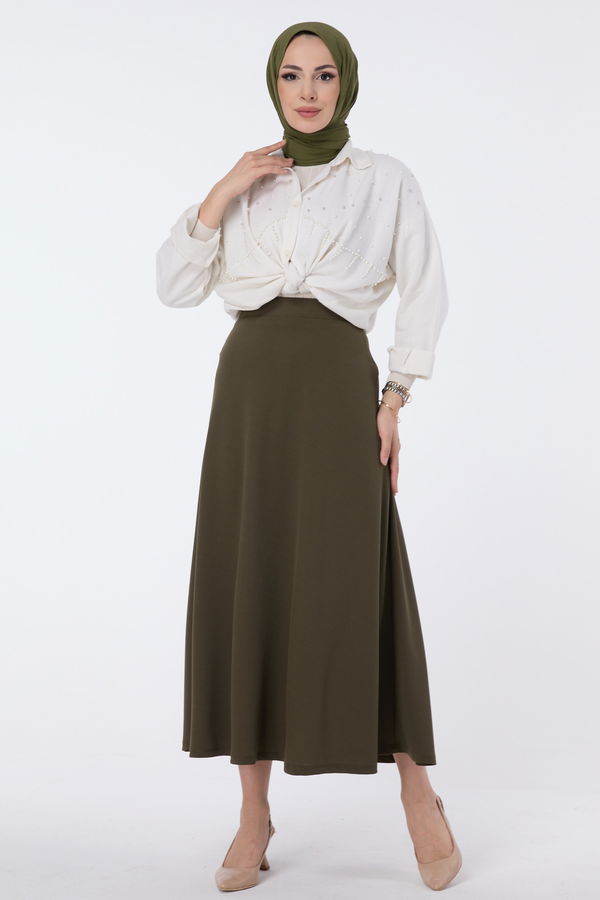 Etek Haki - 23643 HAKİ
