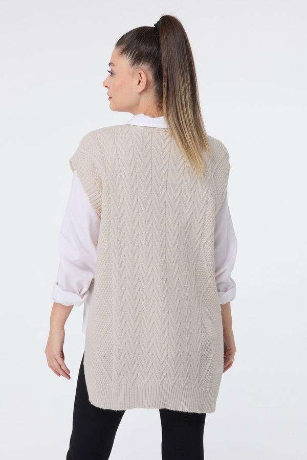 Triko Süveter Bej - 24144 BEJ