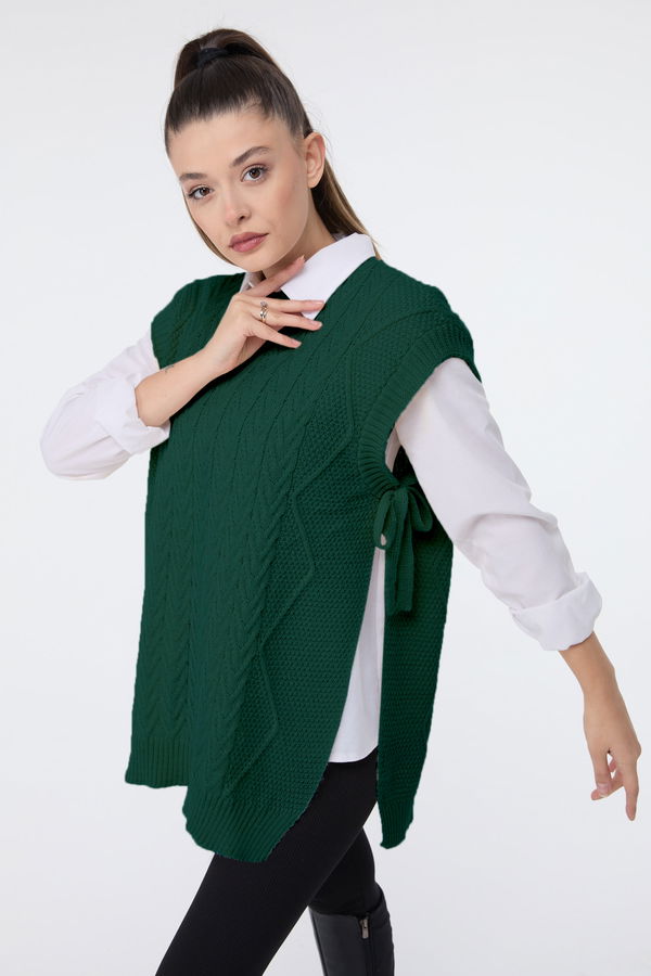 Triko Süveter Yeşil - 24144 YEŞİL