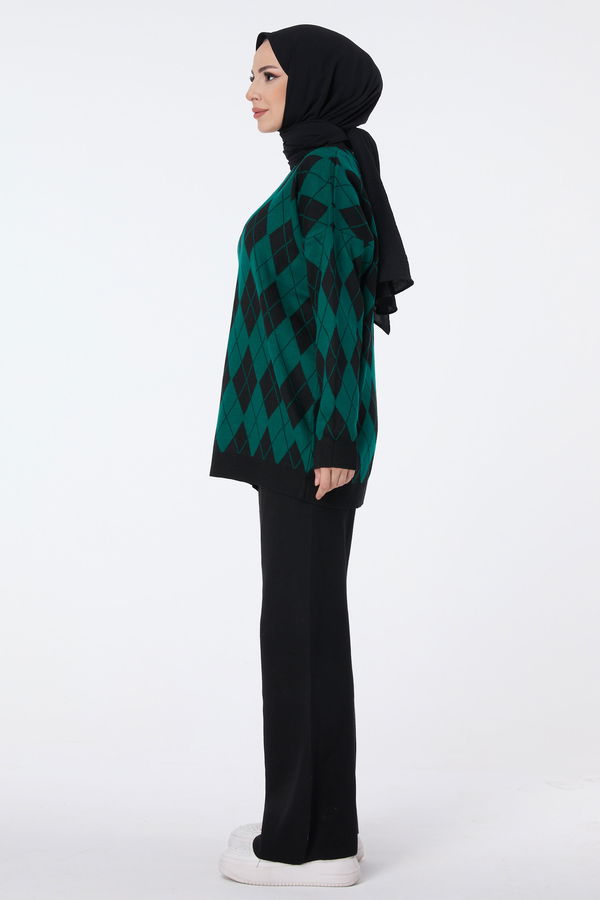 Triko Tunik Pantolon Siyah - 23645