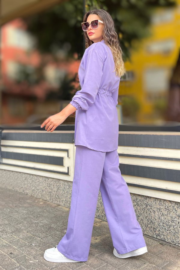 Tunik Pantolon Lila - 10537