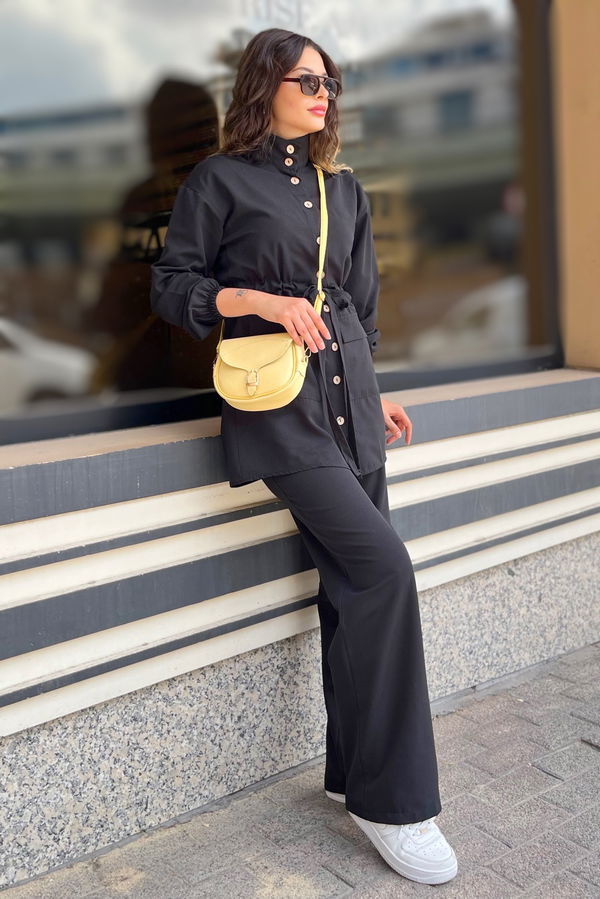 Tunik Pantolon Siyah - 10537