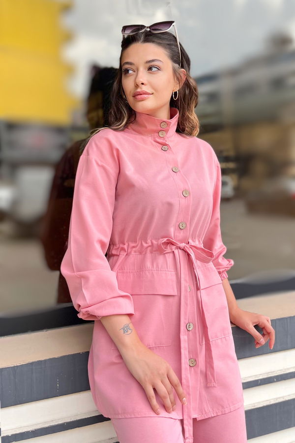 Tunik Pantolon Pembe - 10537